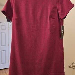 Lulus burgandy XS mini dress